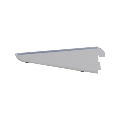 Flexi Storage Home Solutions Double Slot Bracket 170mm Steel White - SuperSaverAU - view 1