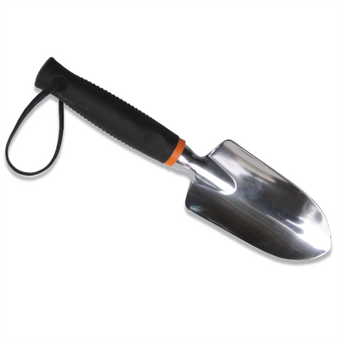 Fiskars Aluminium Trowel, 315mm, Cast Aluminium Head, SoftGrip Handle
