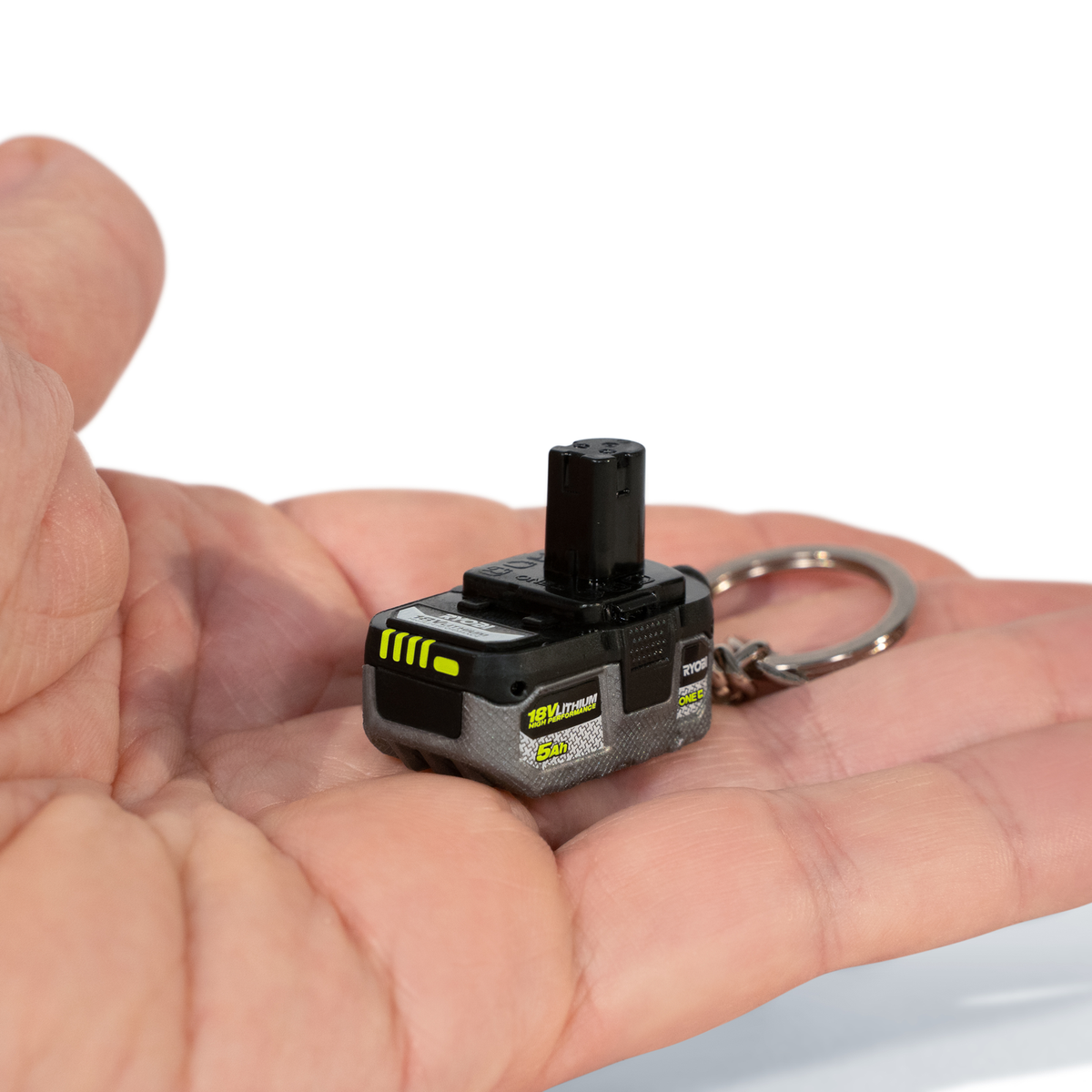 Ryobi MINI's Battery Keyring - Mini Tool Replica Keychain