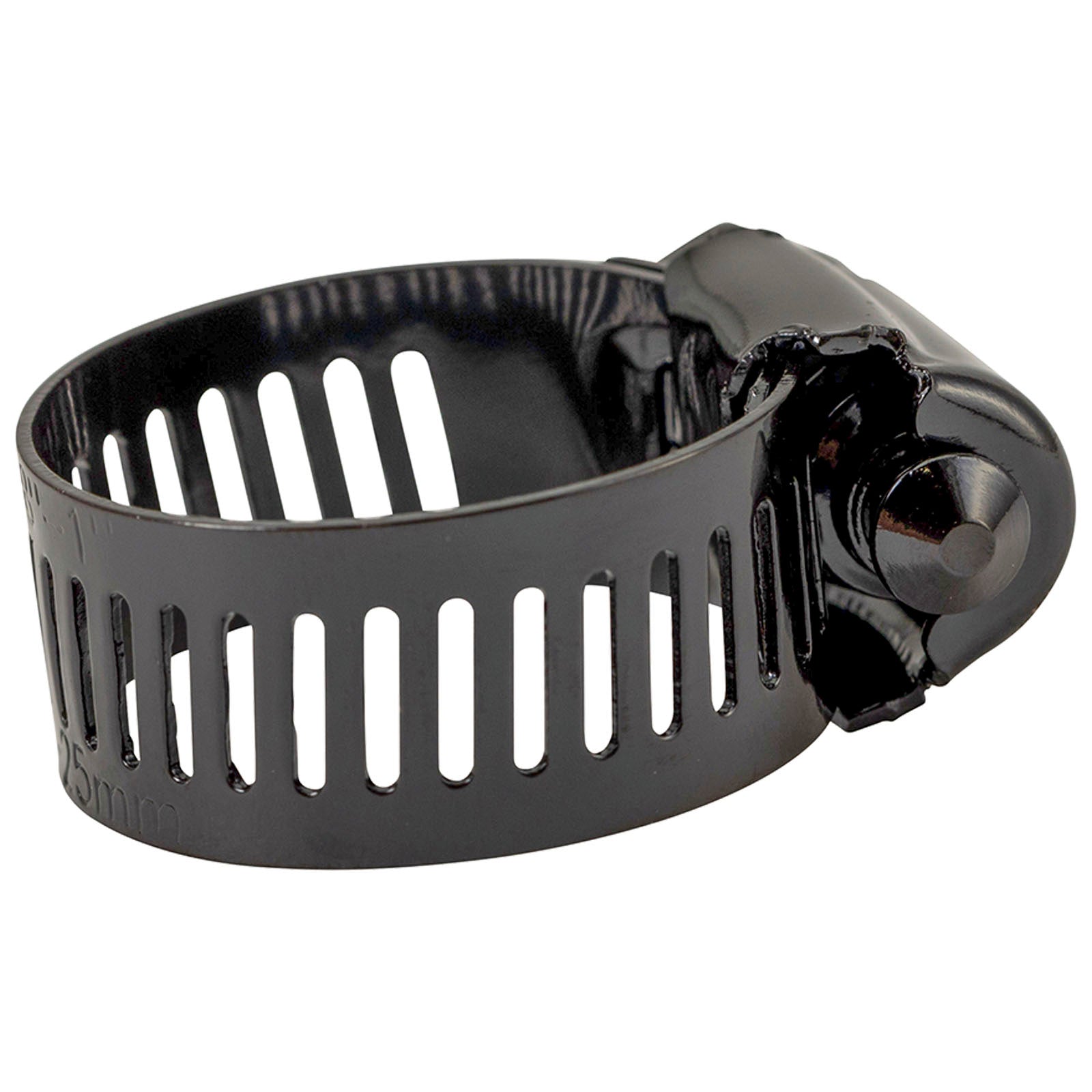 Deks 11-25mm Black 316 Stainless Steel Marine Hose Clamp