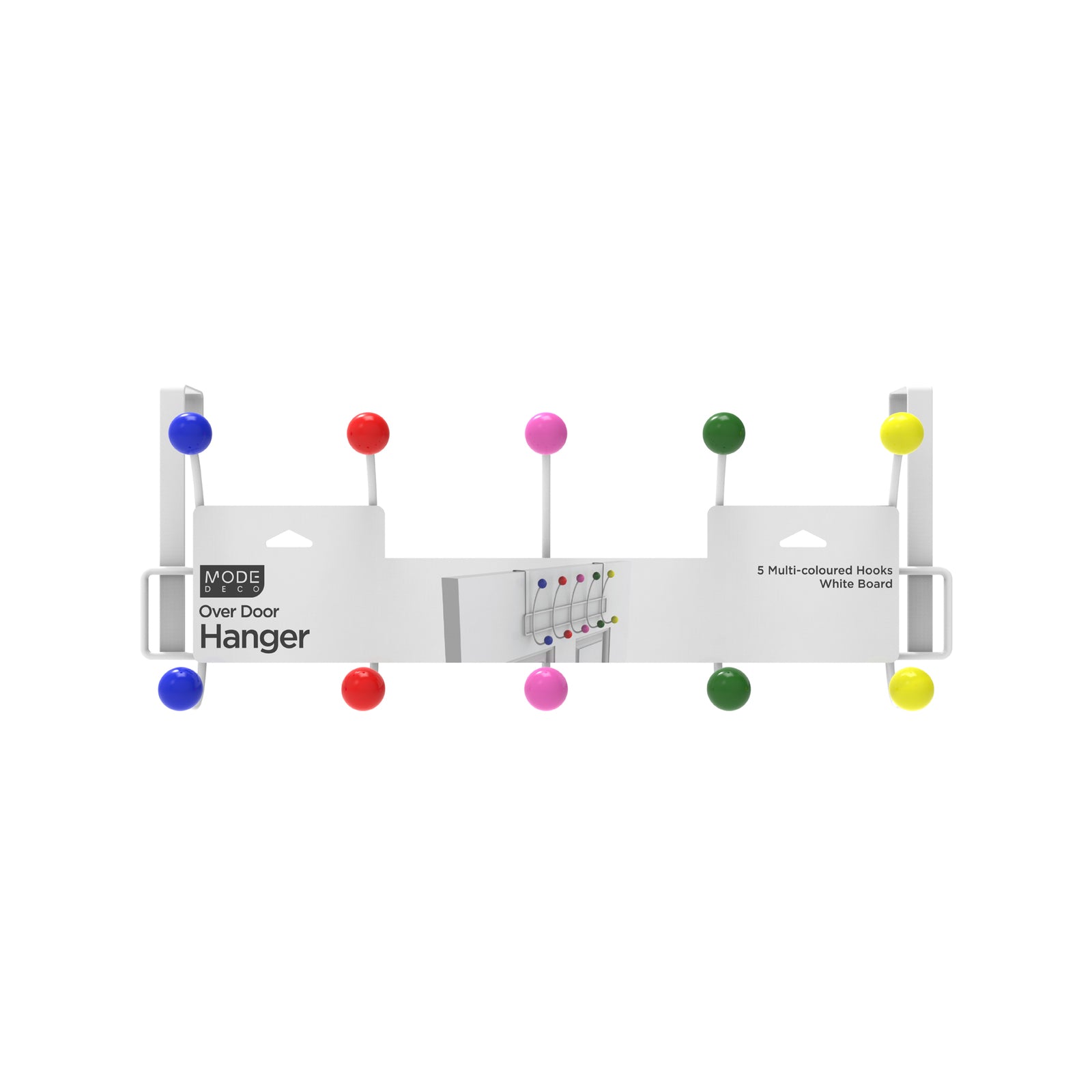 MODE 5 Multicoloured Ball Hook Over Door Hanger