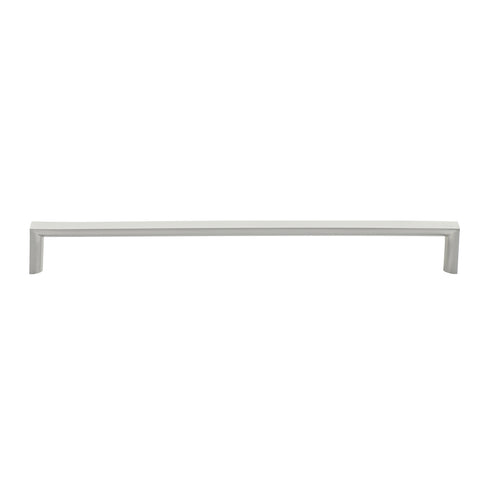 Prestige 224mm Brushed Nickel Half Round and Square Handle - Zinc Alloy, Cabinet