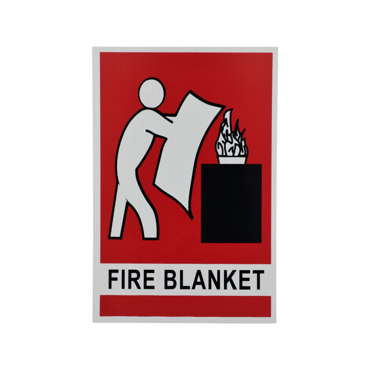 Fire Pro Fire Blanket Sign - 225mm x 150mm - Durable - Easy to Read - SuperSaverAU - view 1