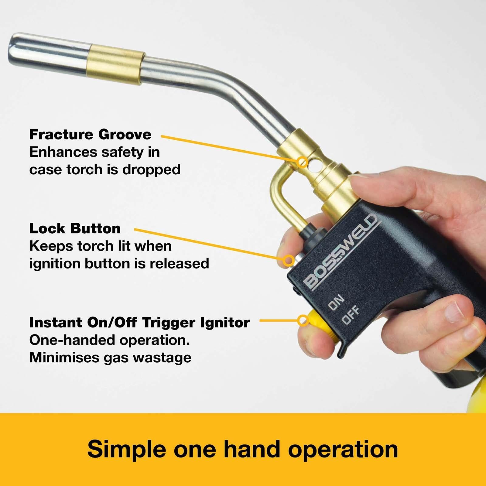 Bossweld MAP Pro-Torch Black 400115