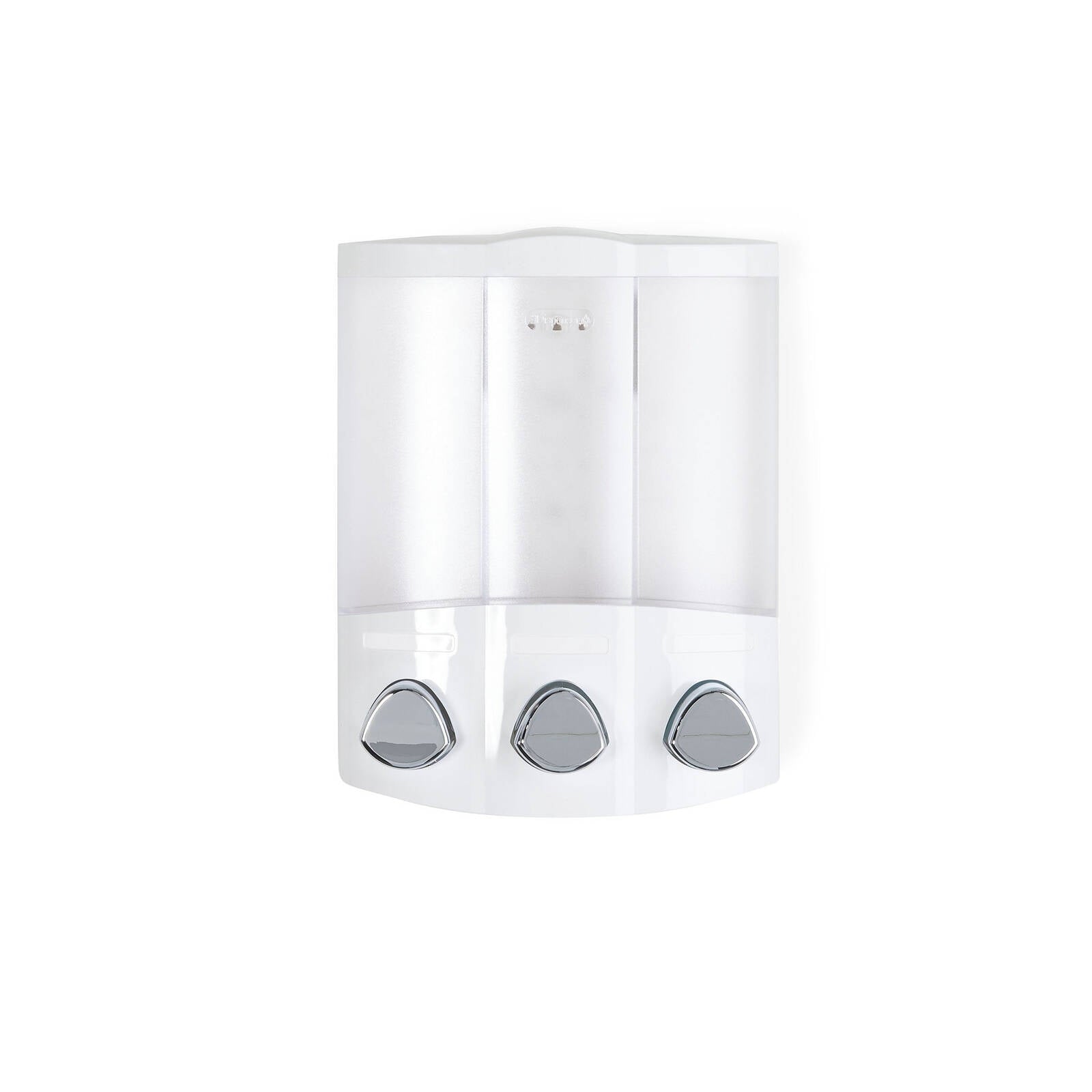 Better Living Trio 3 x 435ml Shower Dispenser White Wall Mount Rust Resistant