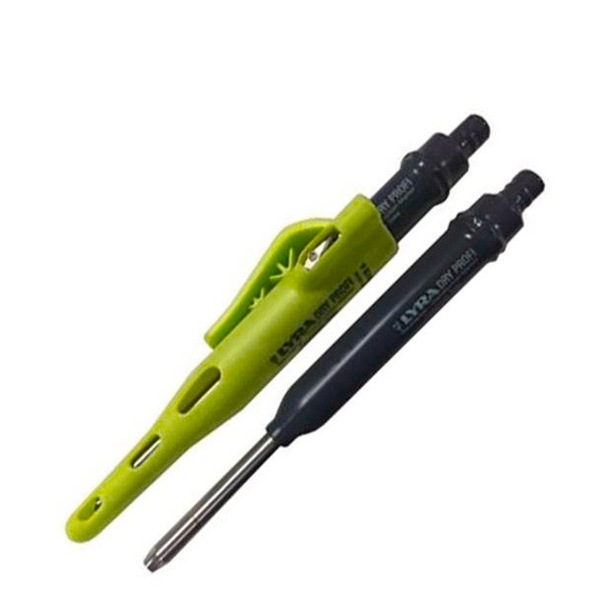Lyra Carpenters Pencil - 2B - Stainless Steel - All Surface Use - SuperSaverAU - view 2