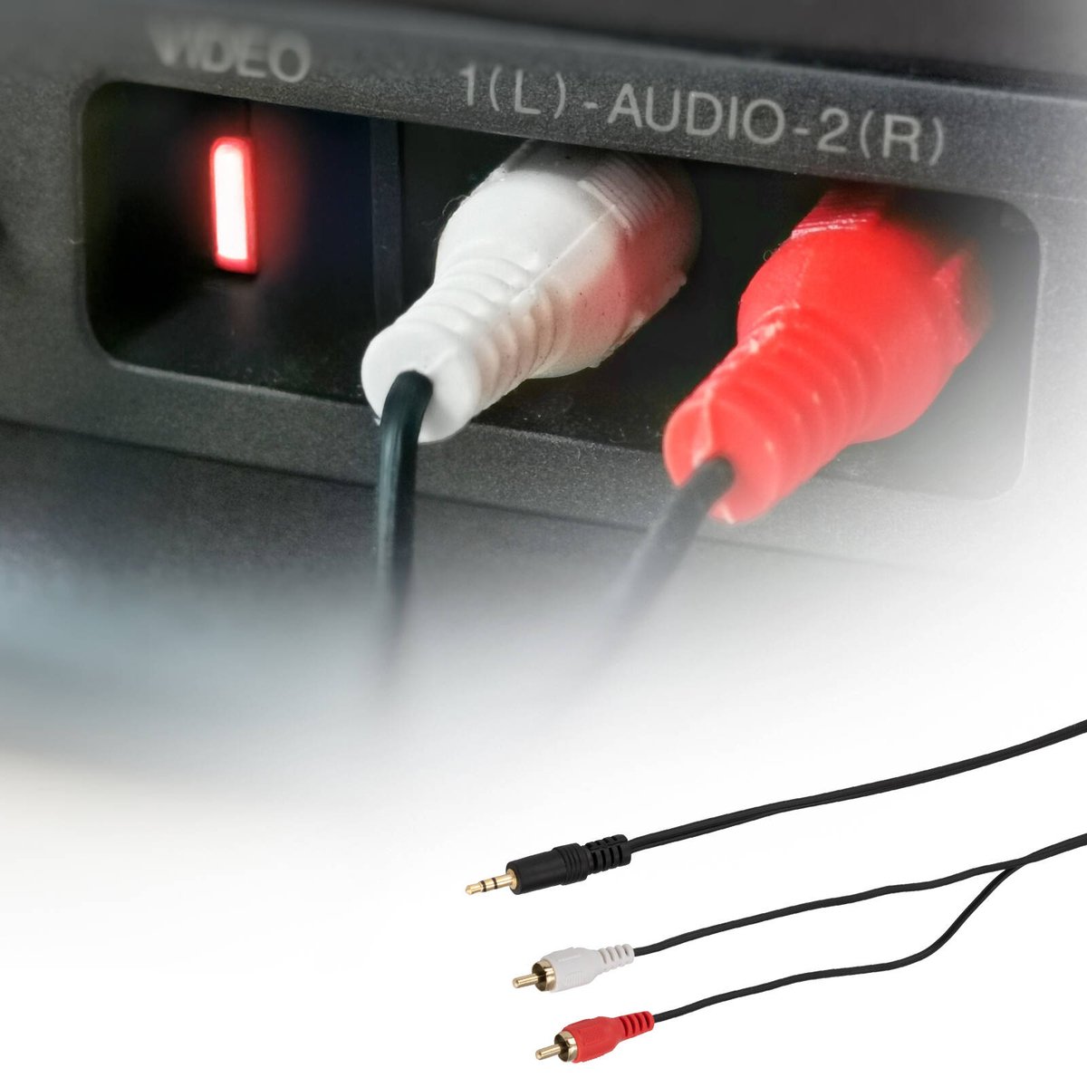 Antsig 1.5m 3.5mm AUX to RCA Cable