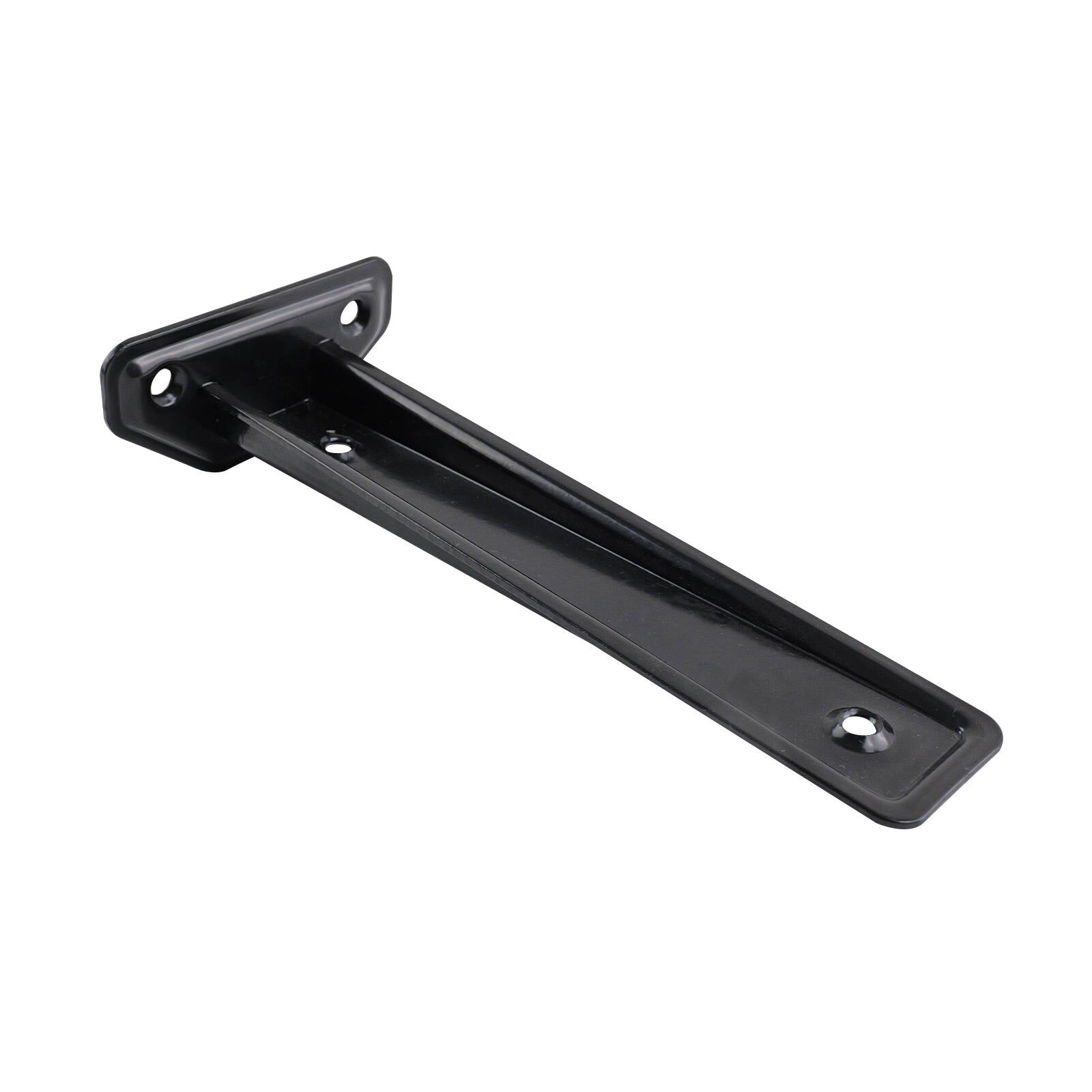 Carinya 189 x 39mm Black Powder Coated Steel Floating Shelf Bracket 50kg