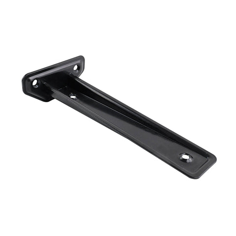 Carinya 189 x 39mm Black Powder Coated Steel Floating Shelf Bracket 50kg
