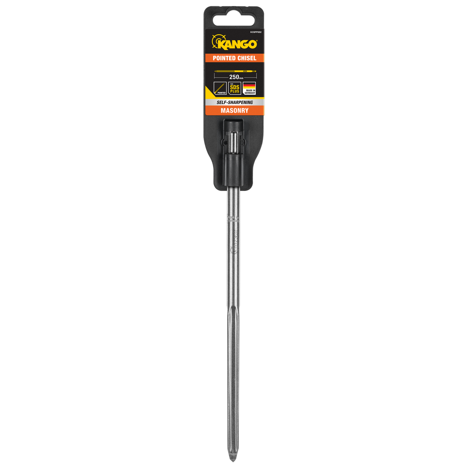 Kango 250mm SDS Plus Self-Sharpening Pointed Chisel