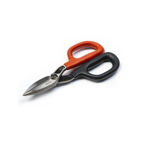 Crescent Wiss 178mm (7") Straight Pattern Tinner Snips - Drop-Forged Steel