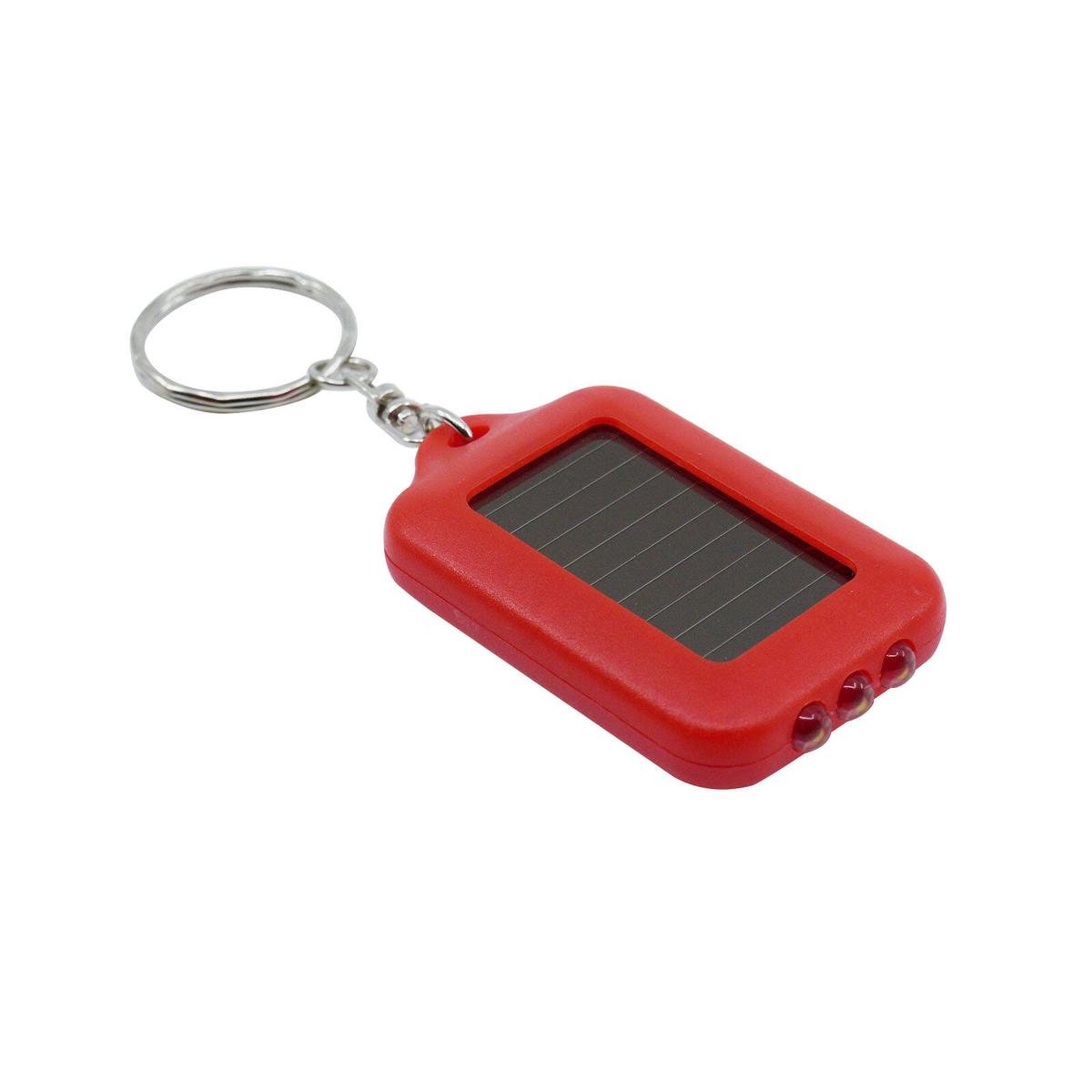 Key Essentials Solar Operated Key Ring Assorted Colours 1 Pack