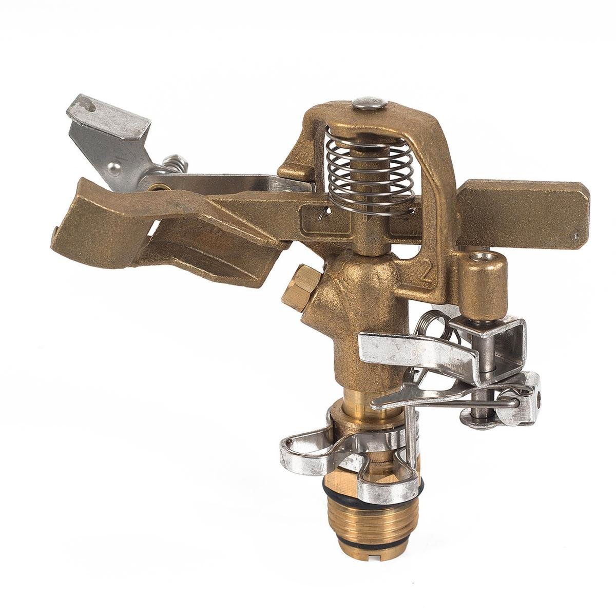 Pope Heavy Duty Brass Impact Sprinkler Head - 15mm BSP, 39m Coverage
