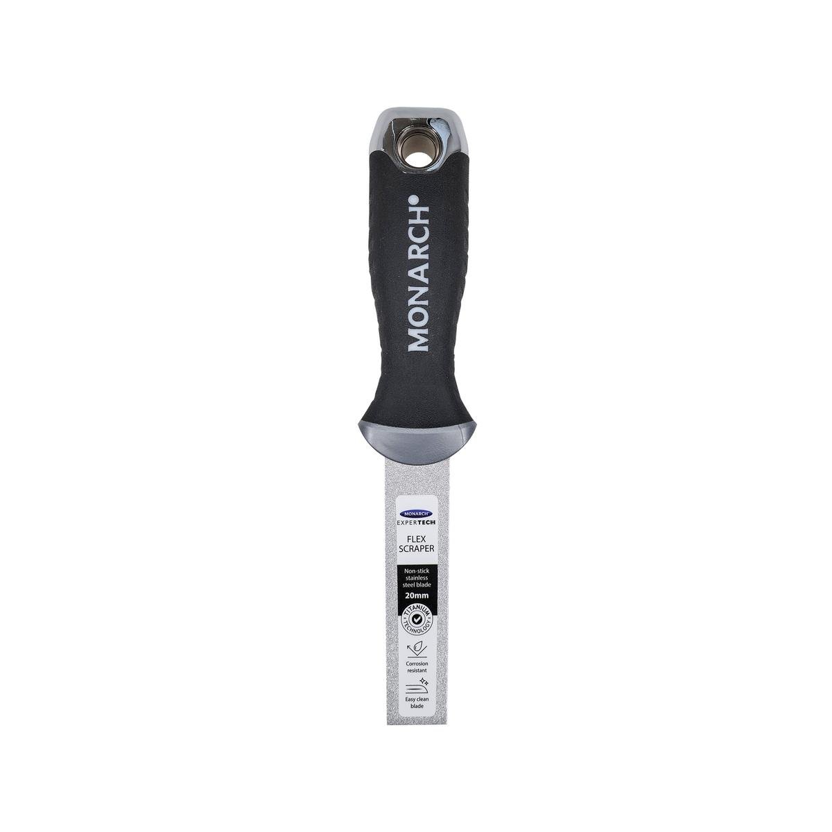 Monarch Expertech 20mm Stainless Steel Flex Scraper