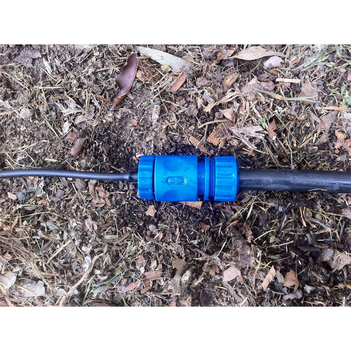 Ladco 4mm Click Poly Irrigation Tube Connector, Easy Click-In Fitting
