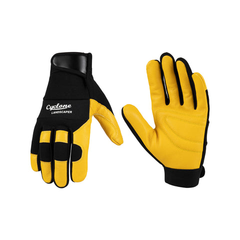 Cyclone Medium Leather Power Garden Gloves