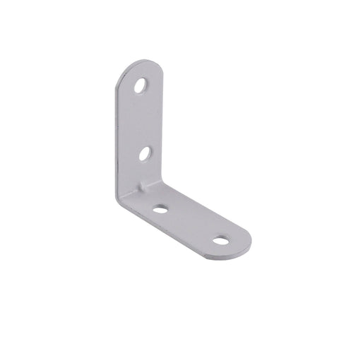 Carinya 50 x 50 x 20 x 1.8mm White Reinforcing Angle Bracket, 8 Pack