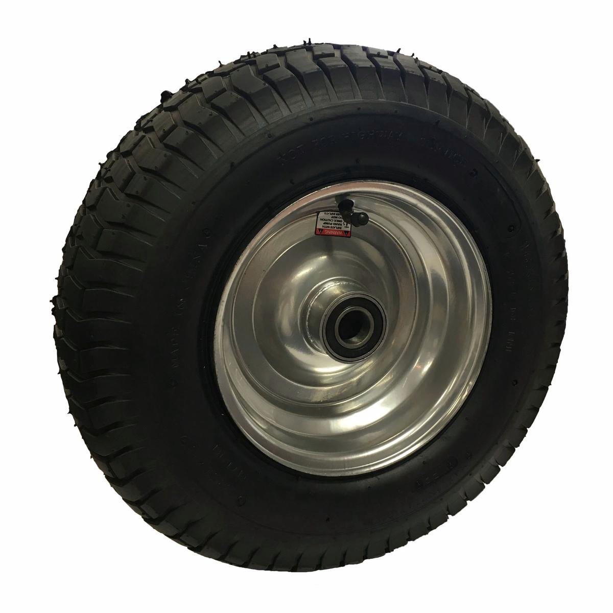 Move It 650 x 8" Pneumatic Wheel, 1" Bearing, Steel Hub, 100kg