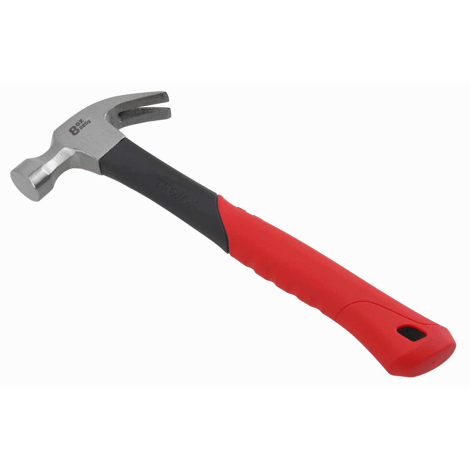 Trojan 8oz 225g Fibreglass Claw Hammer