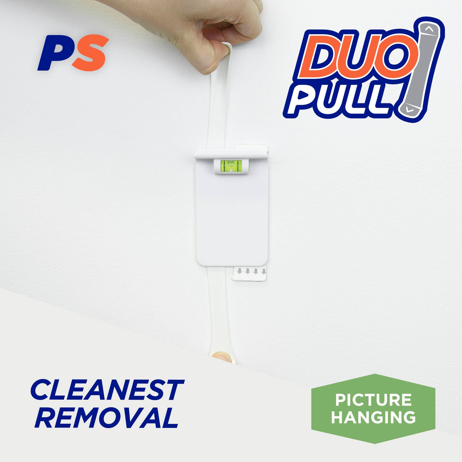 Permastik Extra Large Canvas Hangers 2 Pack Plastic Self Adhesive