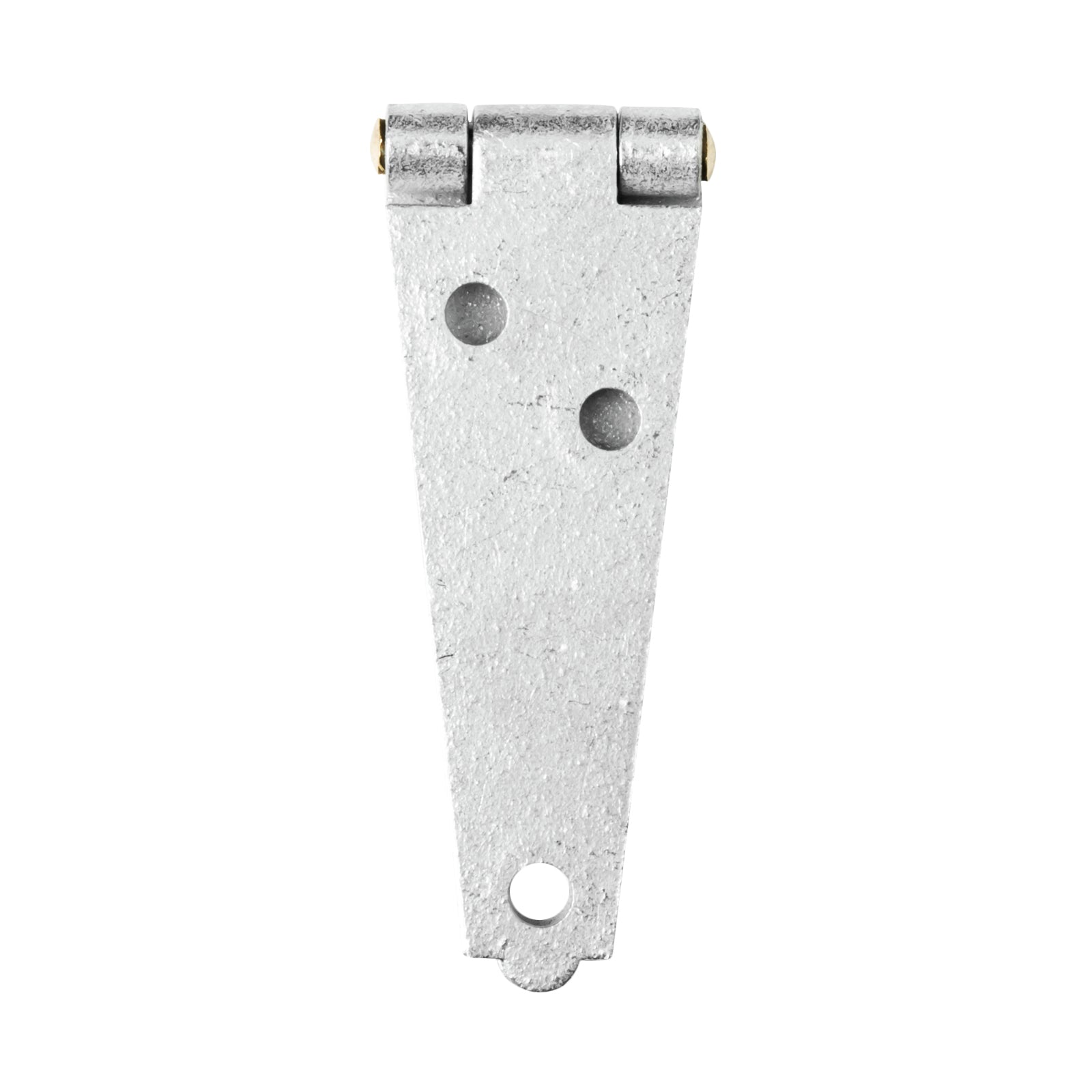 Pinnacle 75mm Galvanised Steel Strap Hinge with Brass Pin, 2 Pack