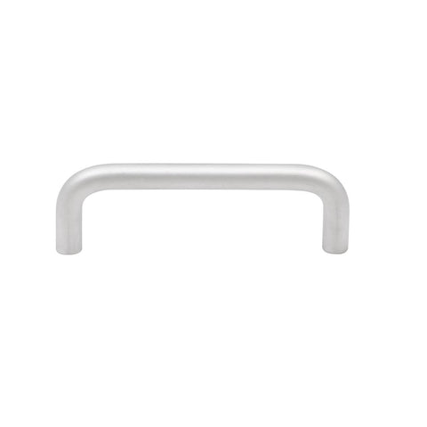 Ikonic D Handle - 96mm - Zinc Alloy - Brushed Nickel Finish - SuperSaverAU - view 1