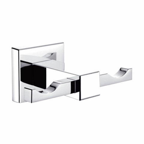 Mondella 80mm Chrome Rococo Robe Hook - Metal - Stylish Storage Solution - SuperSaverAU - view 1