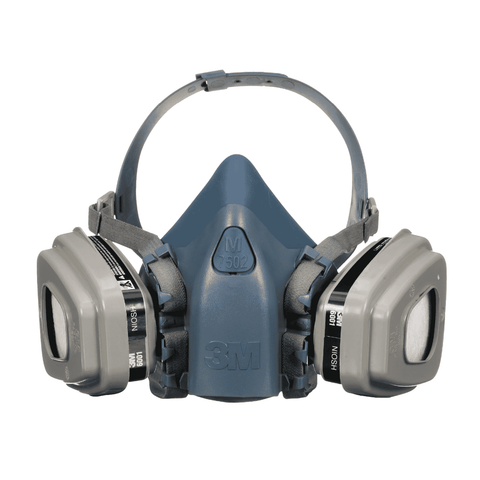 3M Professional Painters Reusable Respirator, Cool Flow Valve, Silicone Facepiece, Adjustable