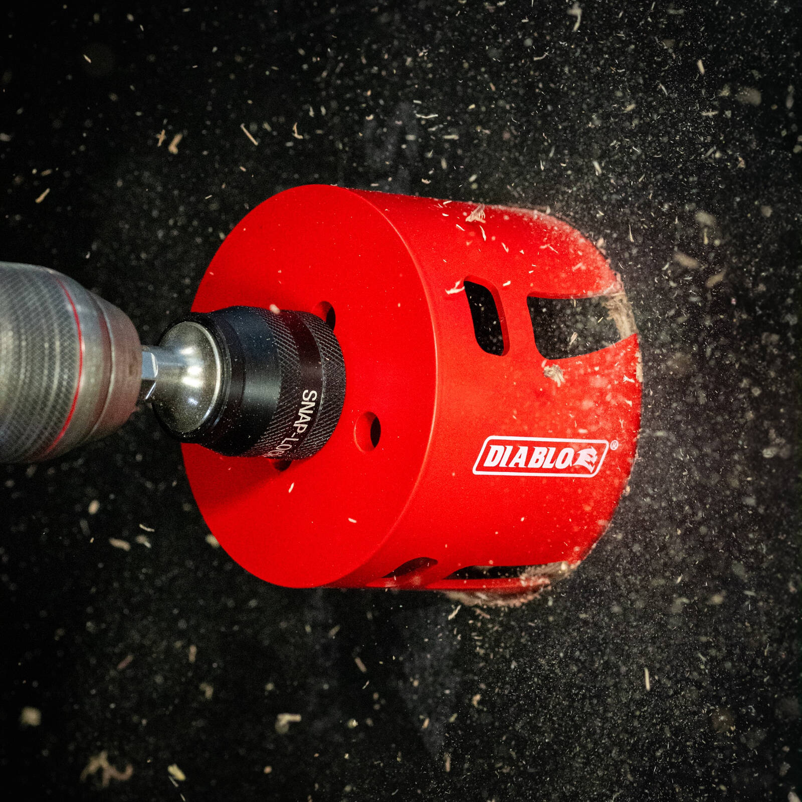 Diablo 3 inch Demo Demon Carbide Rough-In Hole Saw, 60mm Depth