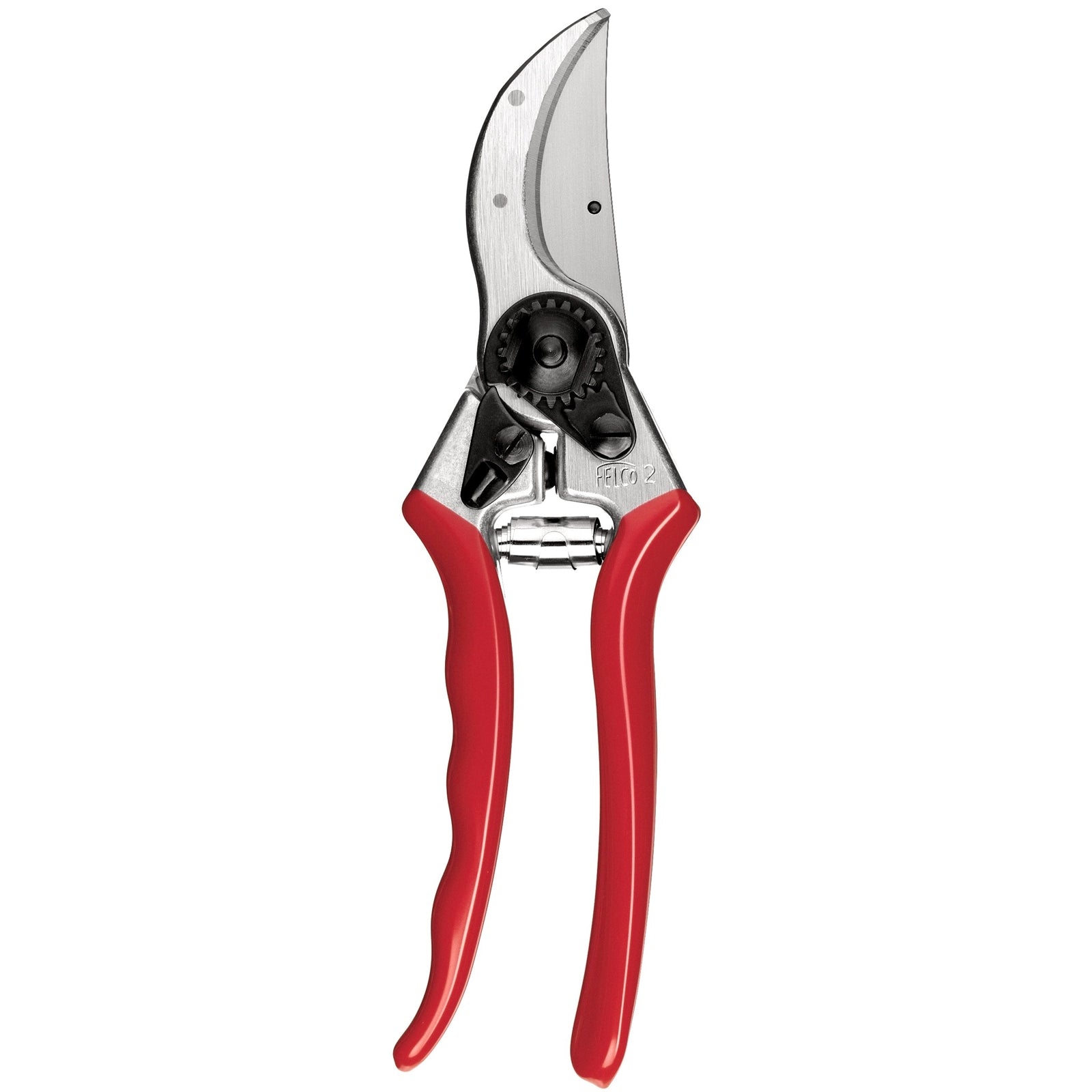 Felco 2 Original Secateurs, 25mm Cut, 50mm Hardened Steel Bypass Blade, Forged Aluminium Handles, Snap Lock