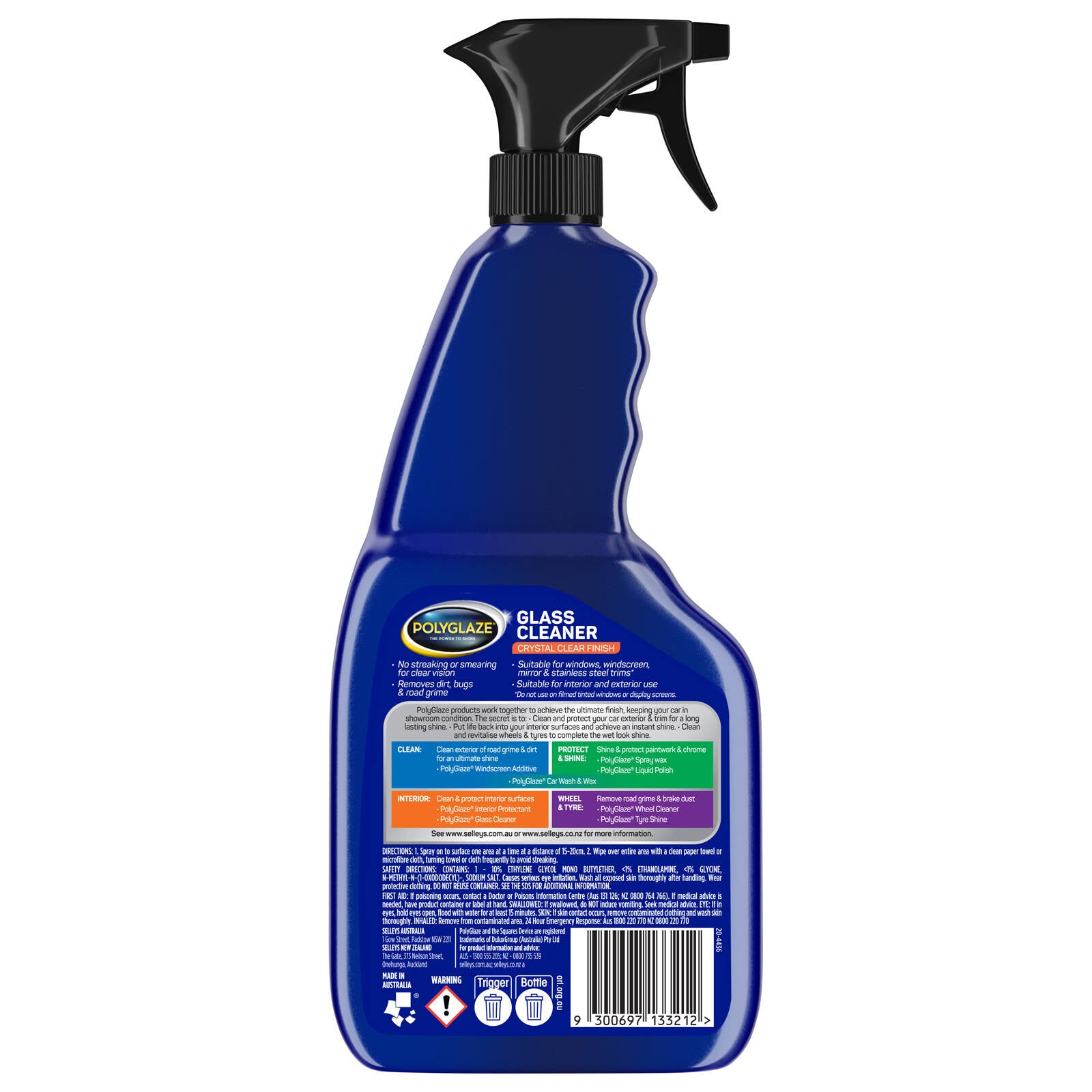 Selleys 500mL Polyglaze Glass Cleaner