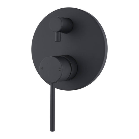 Mondella Resonance Diverter Shower Mixer 35mm Matte Black - Precise Flow - SuperSaverAU - view 1