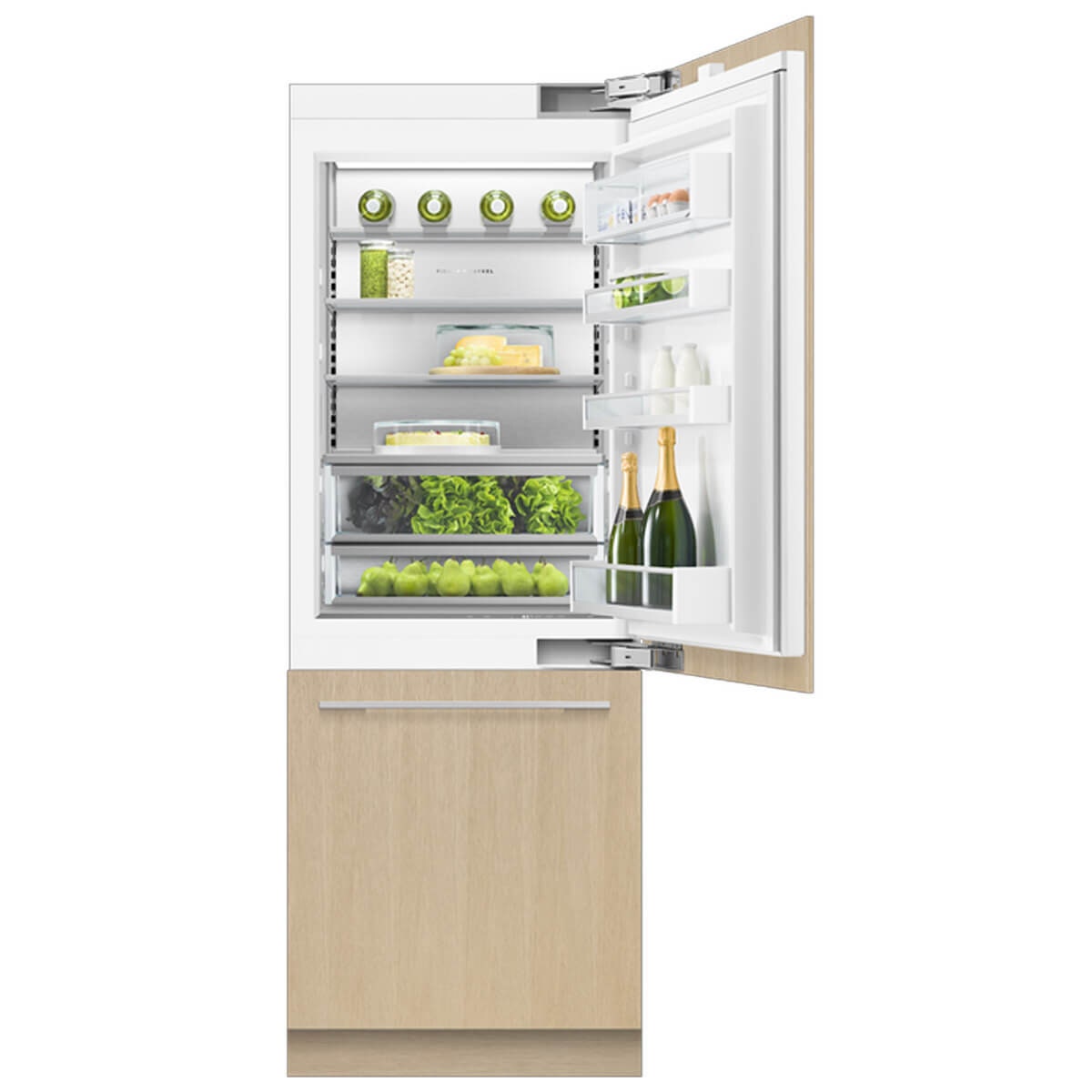 Fisher & Paykel Series 11 449L Integrated Fridge Freezer - Right Hinge, Internal Water and Ice - RS7621WRUK1