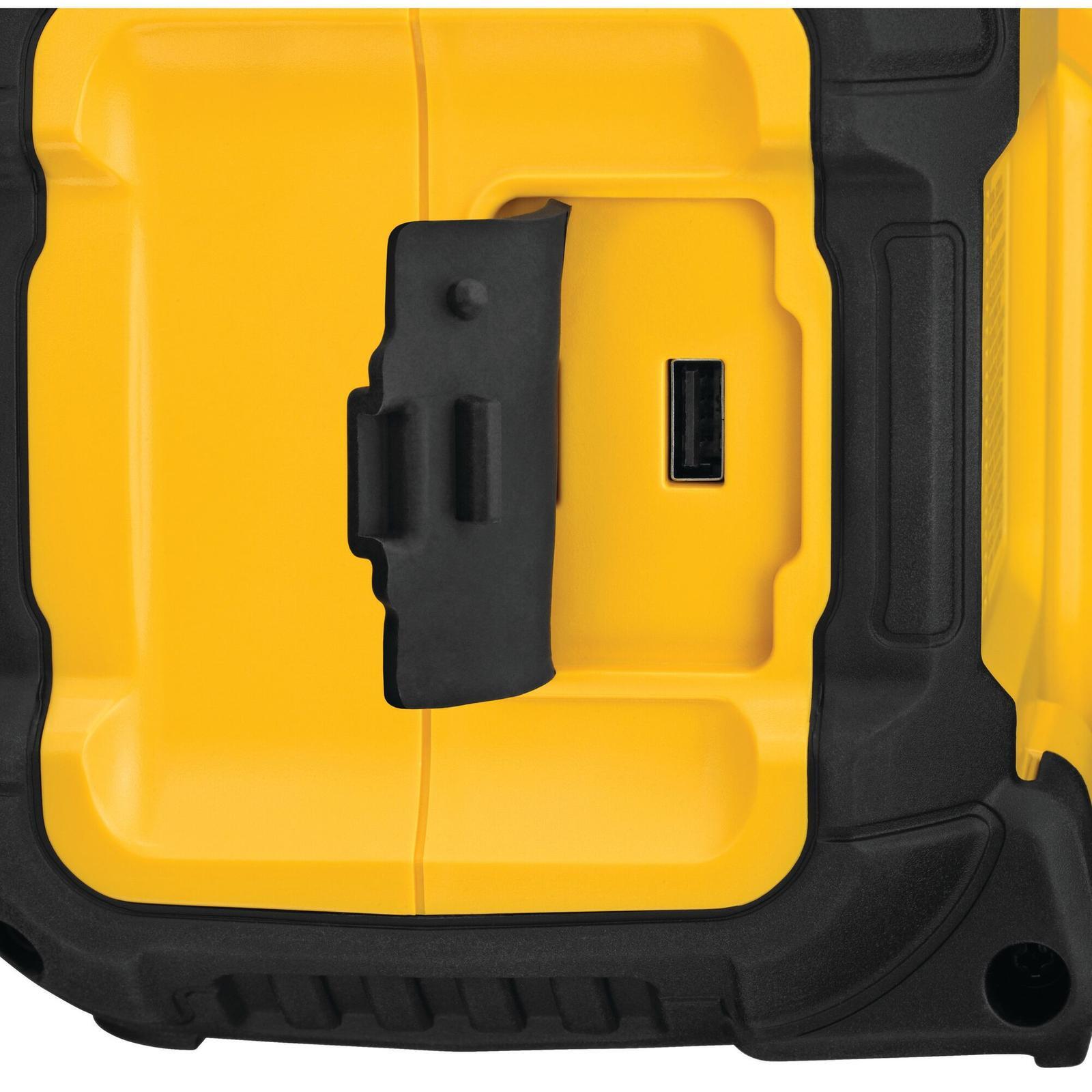 DeWALT 12V/18V Portable Bluetooth Speaker Skin Only Yellow DCR011-XJ