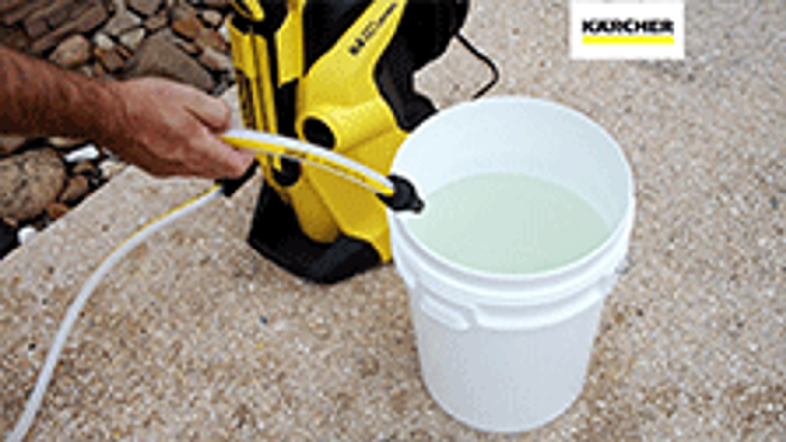 Karcher 3m High Pressure Cleaner Suction Hose with Return Valve, Suits K2 to K6