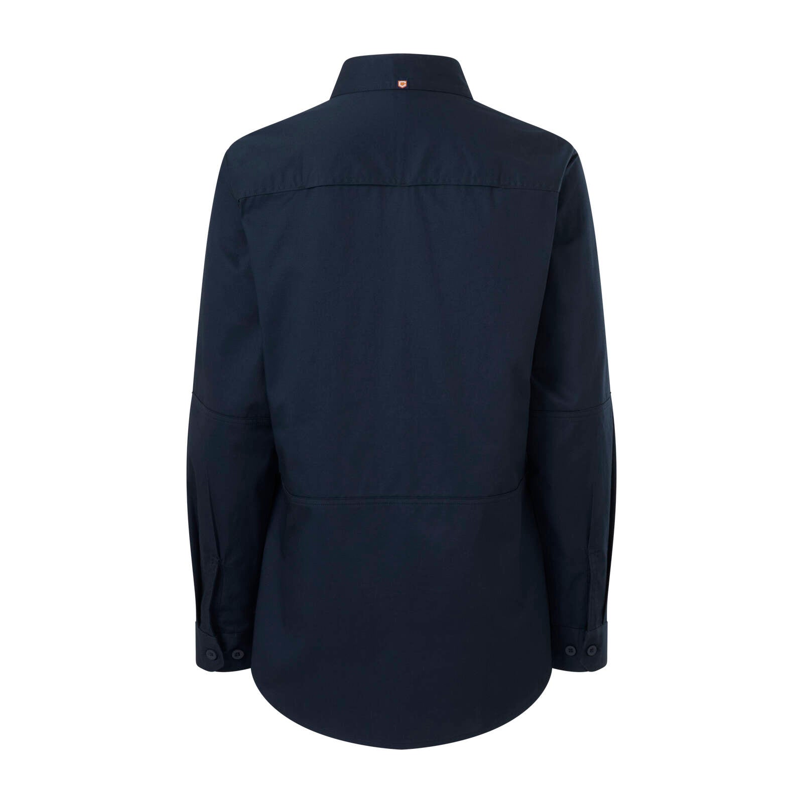 Citeco Women's Long Sleeve Shirt Navy Size 16 - 100% Cotton