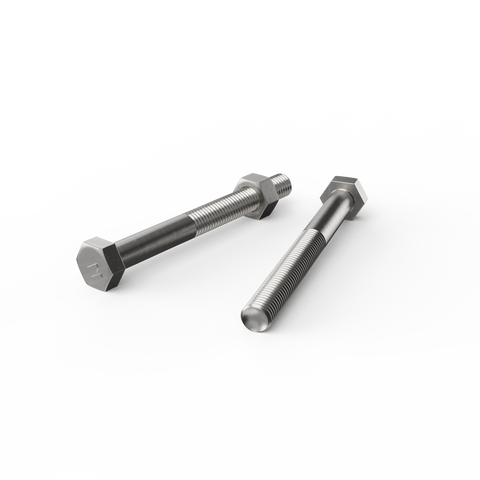 Zenith M10 x 100mm Stainless Steel 304 Hex Head Bolt and Nut