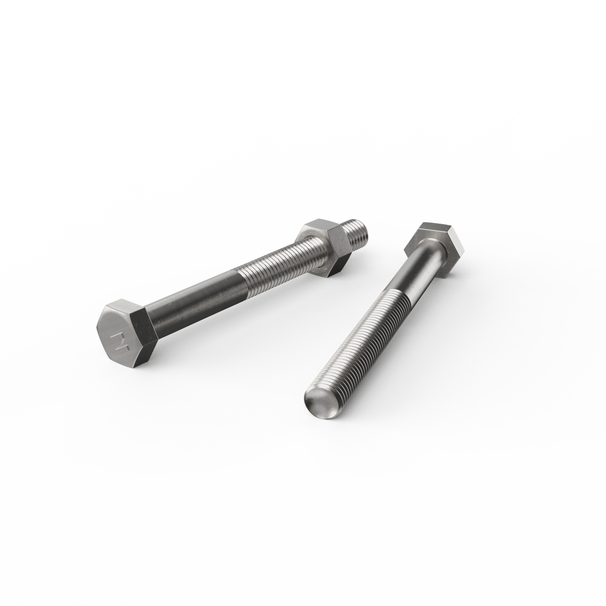 Zenith M10 x 100mm Stainless Steel 304 Hex Head Bolt and Nut