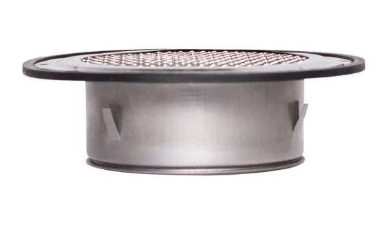 Sirius 125-150mm Under Eave Ducting Kit - 3m Semi-Rigid Ducting, Stainless Steel Vent - EASYEAVE-150