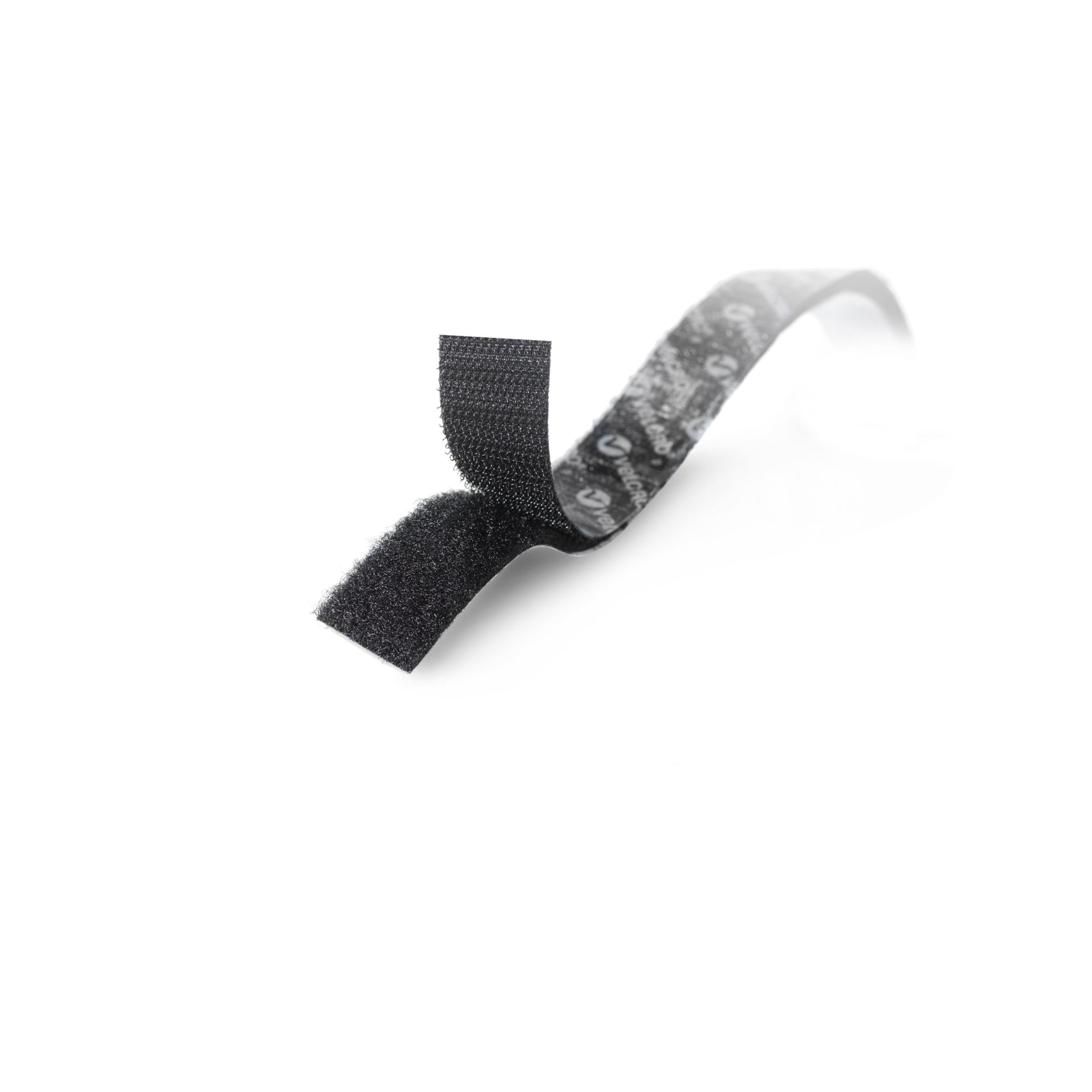 Velcro Brand Stick On Hook Only Tape, 25mm x 5m, Black, Indoor