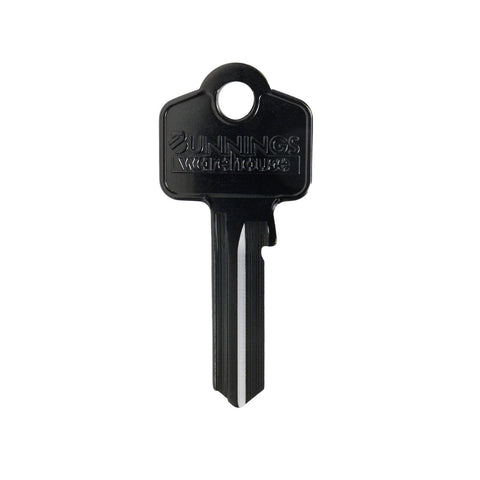 EHI WO2 Black Blank Key, Aluminium Titanium Alloy, for Key Cutting