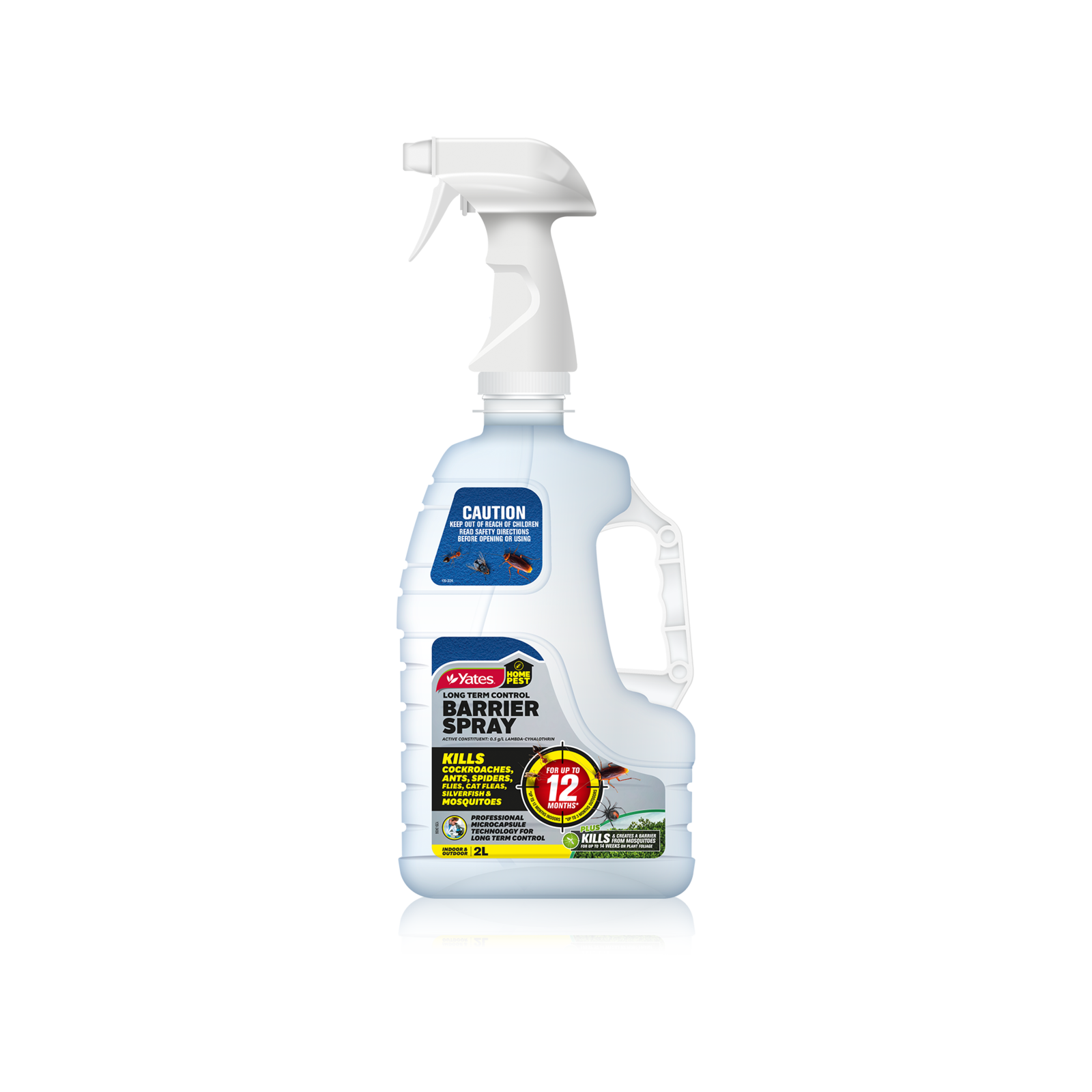 Yates 2L Home Pest Long Term Control Barrier Spray Indoor Outdoor