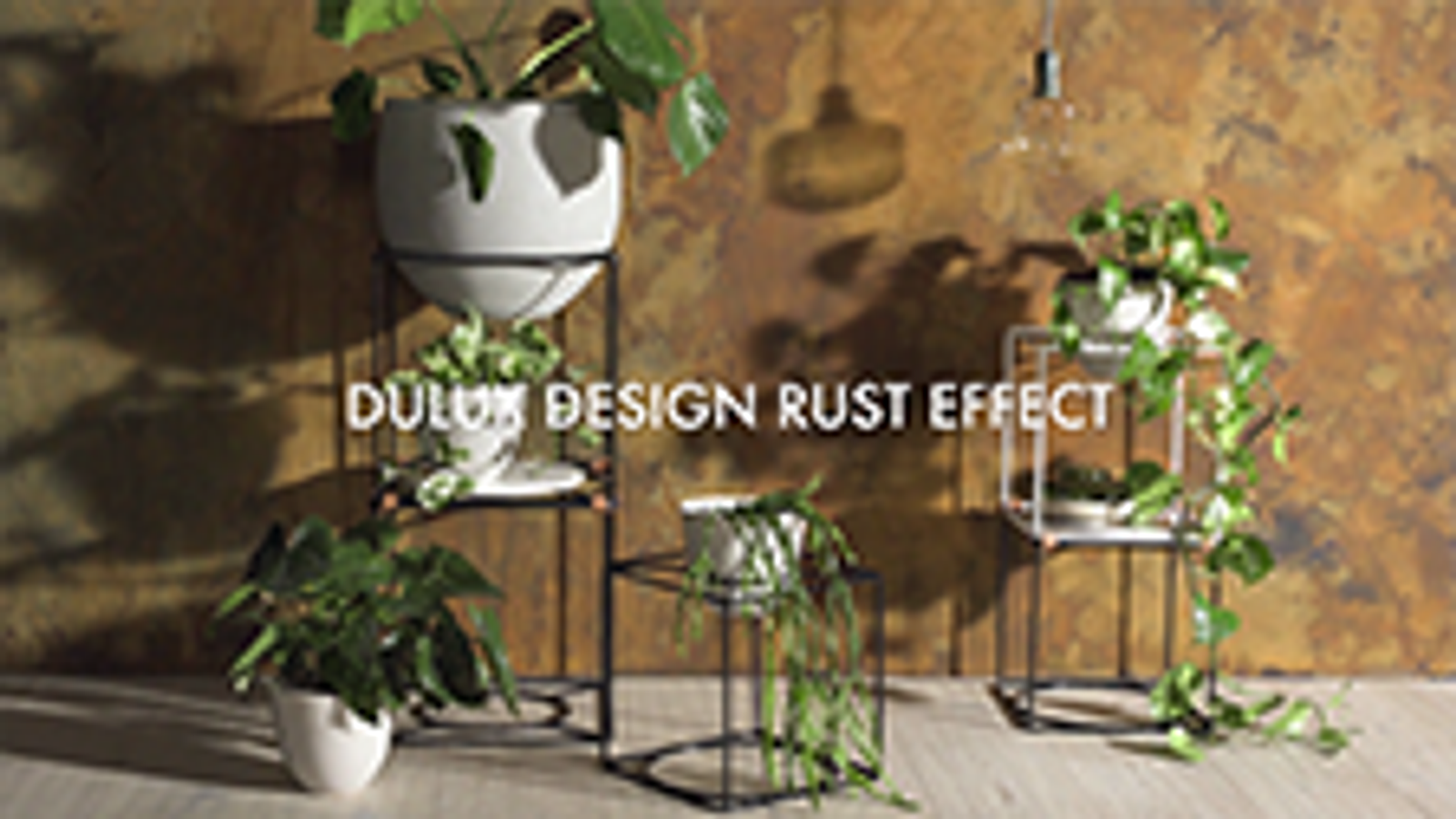 Dulux Design Rust Effect Paint 1L, Water-Based Interior Exterior