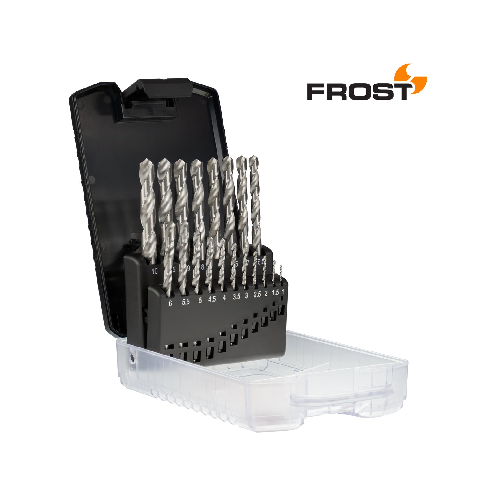 Frost 19 Piece HSS Metric Jobber Drill Set
