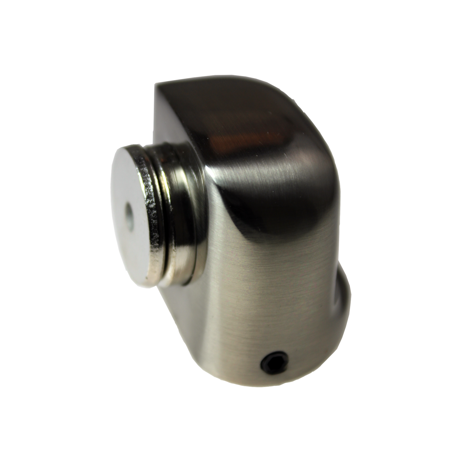 Adoored Satin Chrome Half Moon Magnet Door Stop