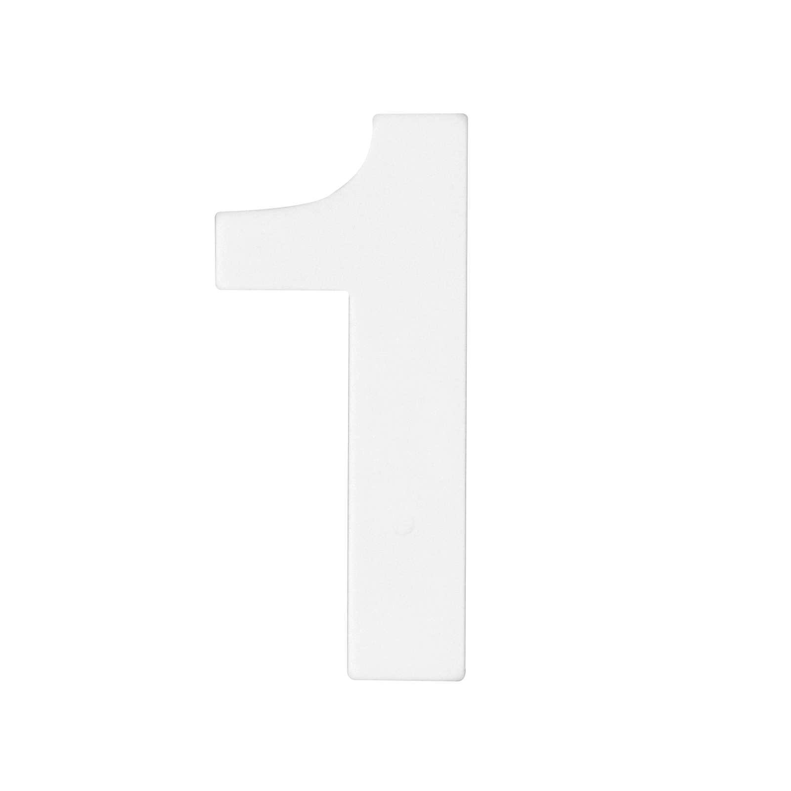 Sandleford Mode Self Adhesive Number 1 50mm White