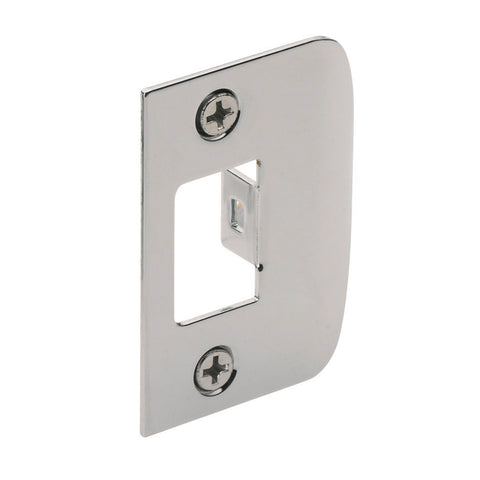 Gainsborough 42mm Bright Chrome Zinc D Strike Plate - Suits 480 Series