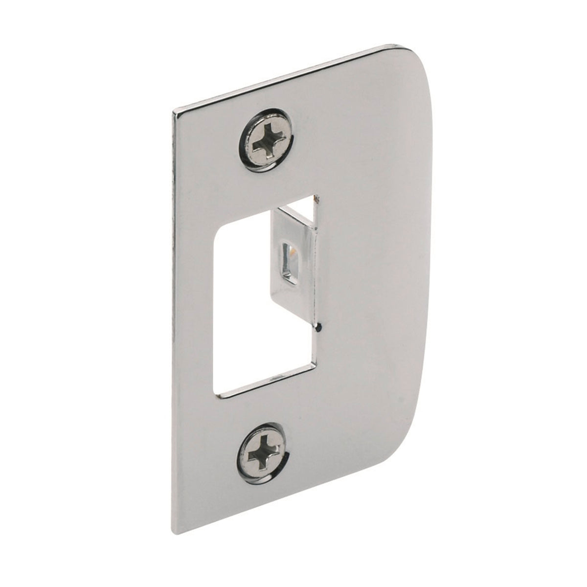 Gainsborough 42mm Bright Chrome Zinc D Strike Plate - Suits 480 Series