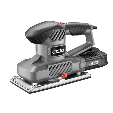 Ozito 350W 1/2 Sheet Orbital Sander Lock On HSS-5000