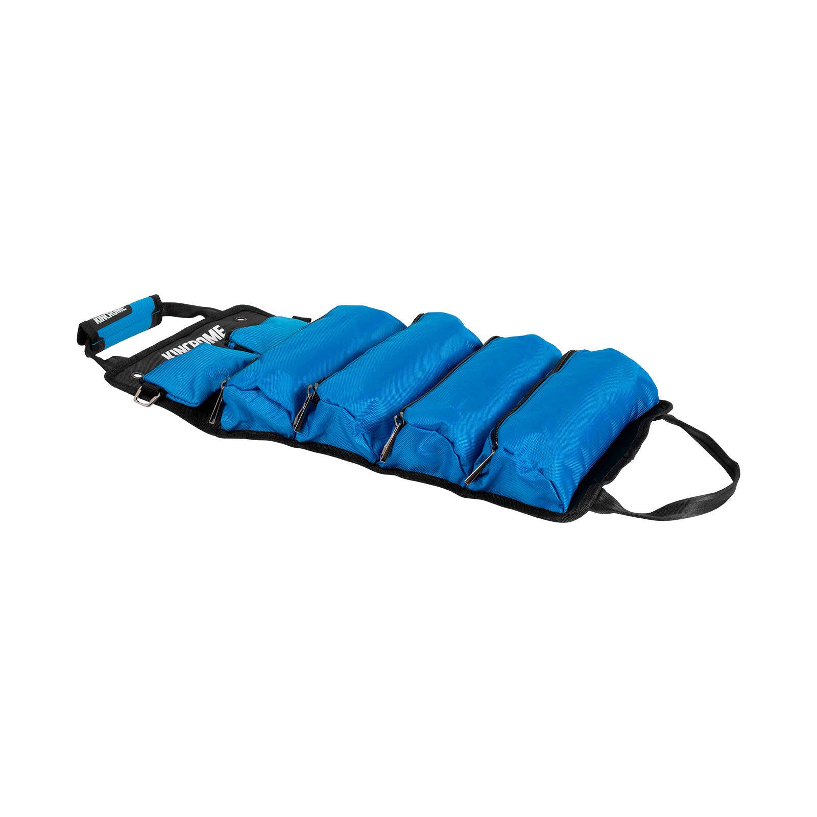 Kincrome 380mm Wide Mouth Soft Base Tool Bag with 6 Zipper Tool Roll